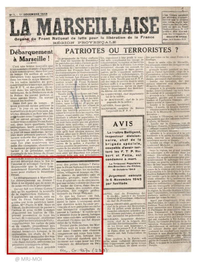 s11.pa2 .012 la marseillaise 1dec43 mg2 MRJ MOI