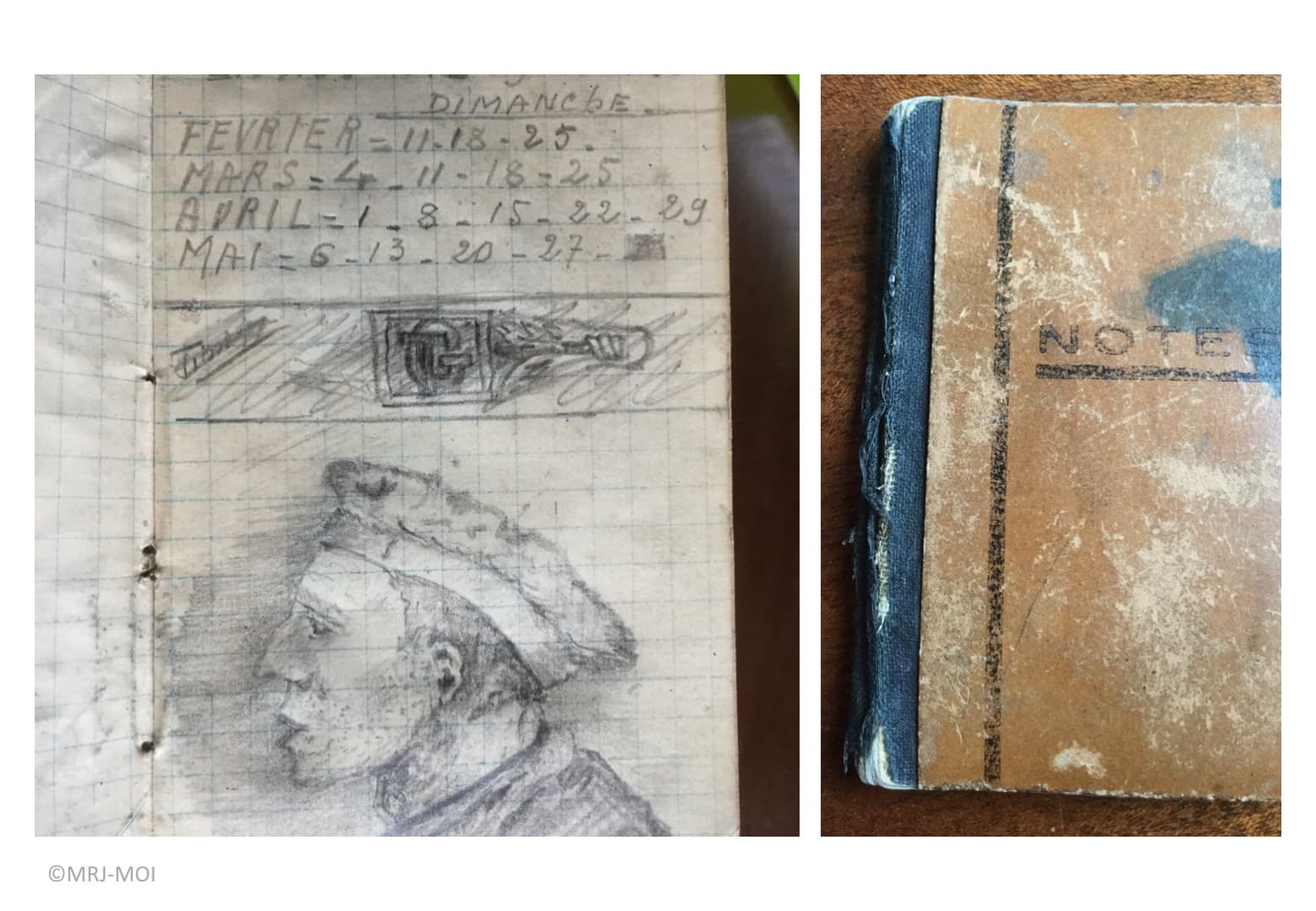 s15.pa1 .005 provost dessin carnet 1944.mg MRJ MOI