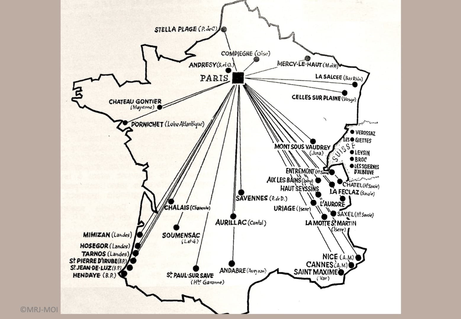 s15.pa2 .022 carte foyers cce 1945 mg MRJ MOI