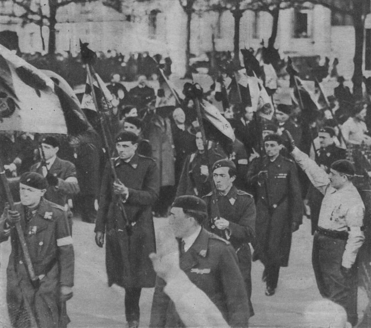 s2.pa1 .006 manifestation fasciste paris 1934 MRJ MOI