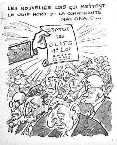 s4.pa1 .004 caricature1 statut juifs MRJ MOI