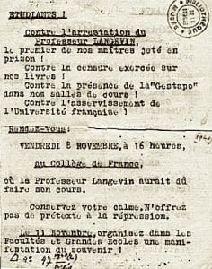 s4.pa1 .014 tract etudiants nov 1940 MRJ MOI