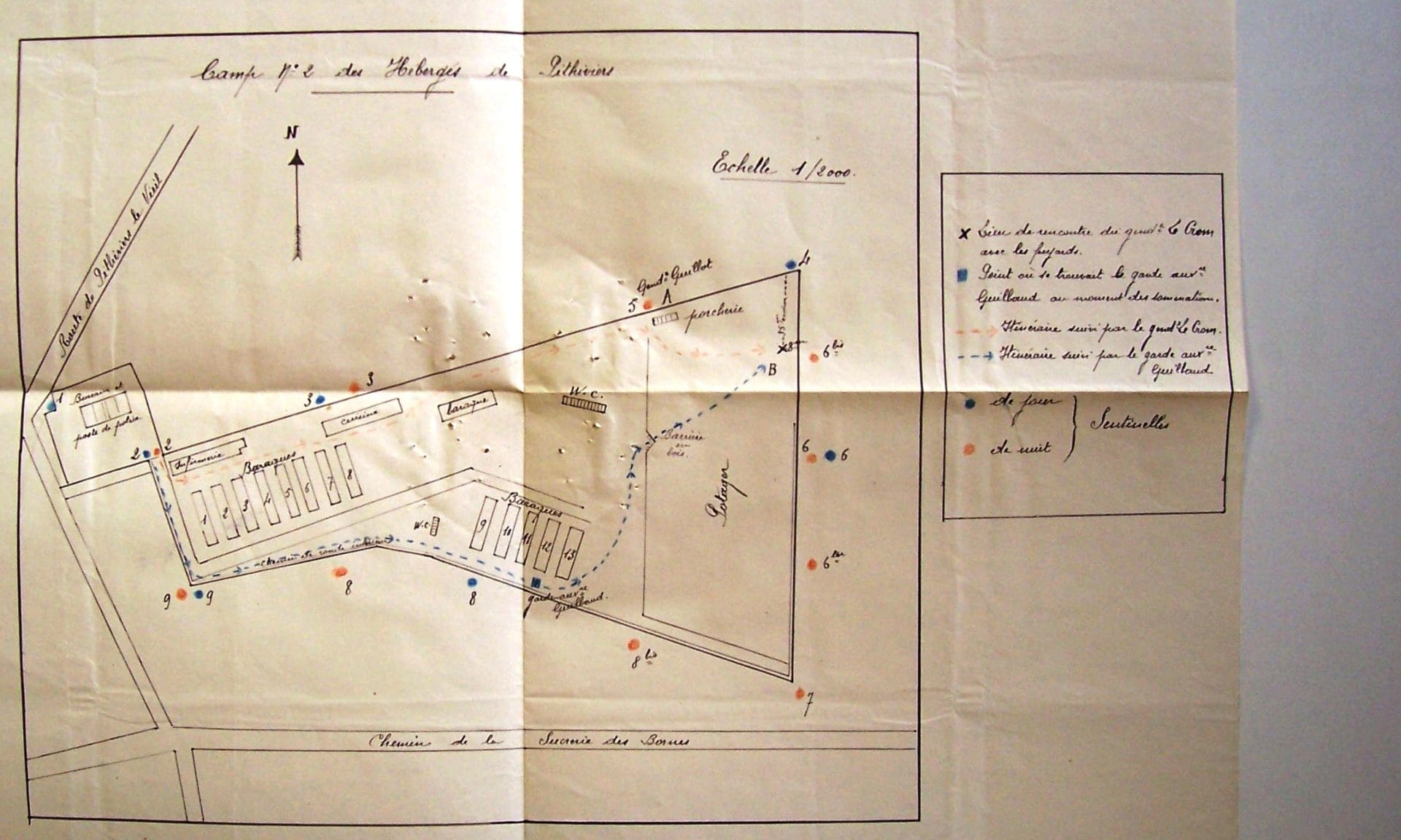 s7.pa1 .020.plan evasion beaune aout1941 min MRJ MOI