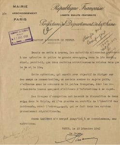 s7.pa2 .009 arrestations paris10e 12dec1941 min MRJ MOI