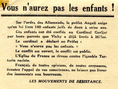 s9.pa1 .028 tract deportation enfants juifs oct 1942 min MRJ MOI